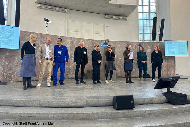 Organisations-Team der 20. Jahrestagung in der Frankfurter Paulskirche