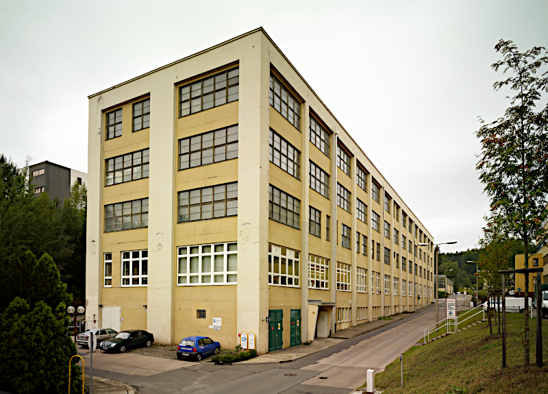 Produktionsgebäude der ehemaligen Zeiss-Werke